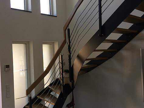 Metalltreppe von Prinz Metallbau GmbH