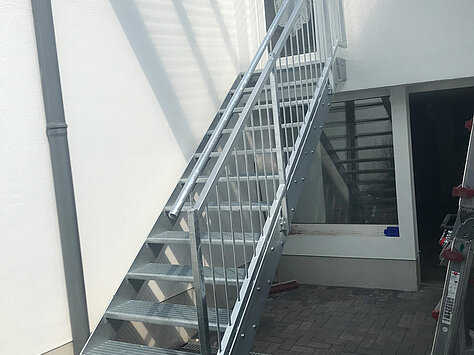 Metalltreppe von Prinz Metallbau GmbH