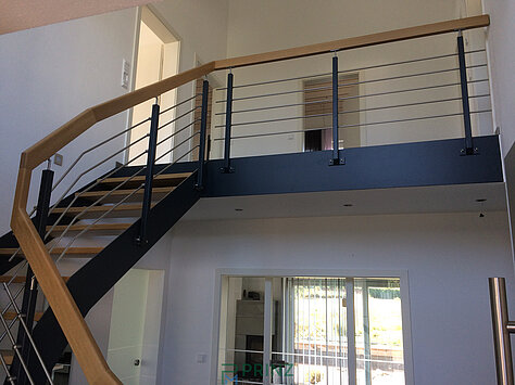 Metalltreppe von Prinz Metallbau GmbH
