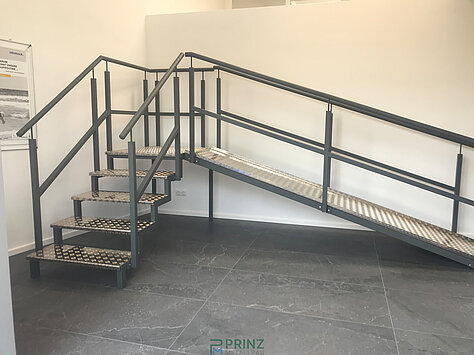 Metalltreppe von Prinz Metallbau GmbH