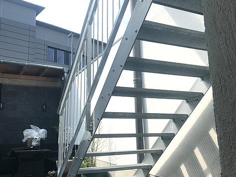 Metalltreppe von Prinz Metallbau GmbH